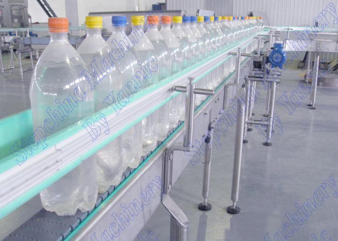 Подгонянная разлитая по бутылкам автоматизированная напитком система транспортера для транспорта воды в бутылках